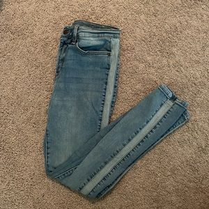 two-toned jeans